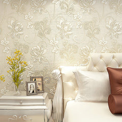 Silk Floral Wallpaper